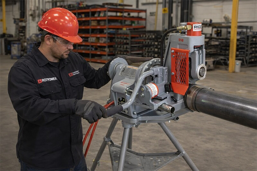 Ranuradora RIDGID 918 Lima
