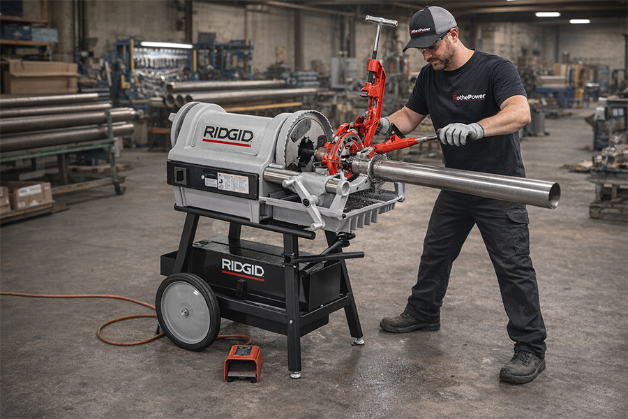Roscadora RIDGID 1224 alquiler Lima